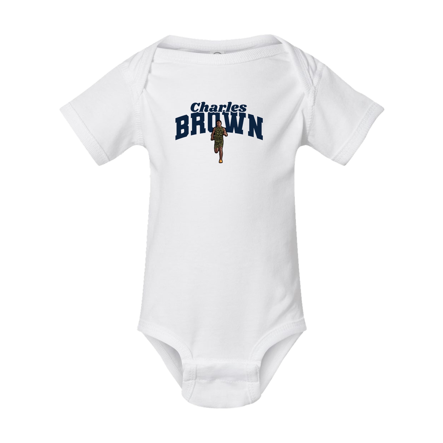 Baby Onesie — Signature Arch in White