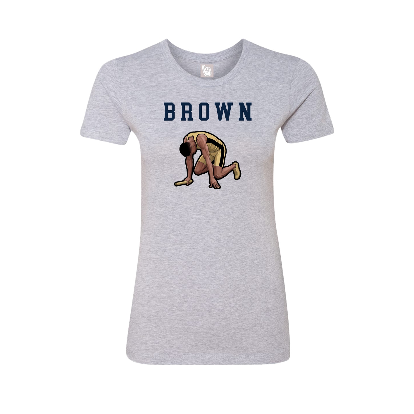 Fitted Women's Tee — Shirsey in Grey