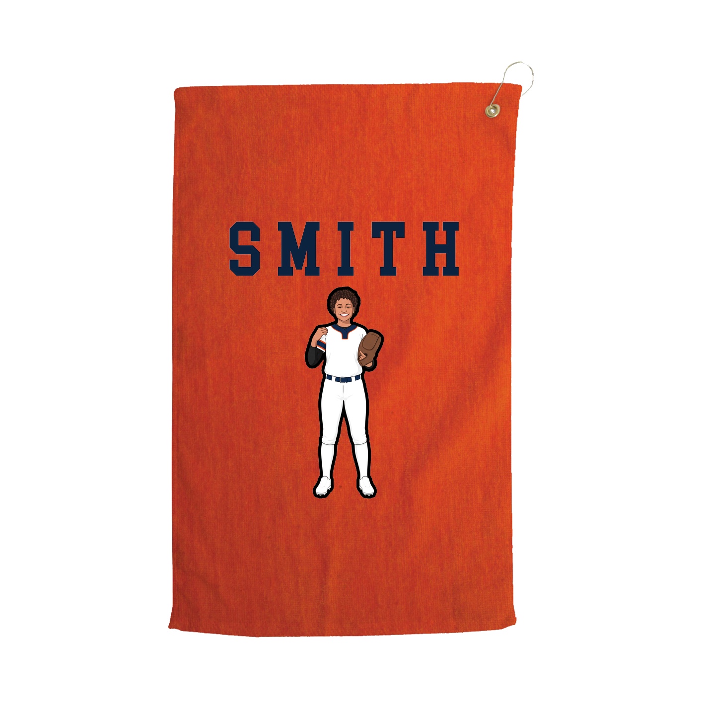Golf Towel — Shirsey in Orange