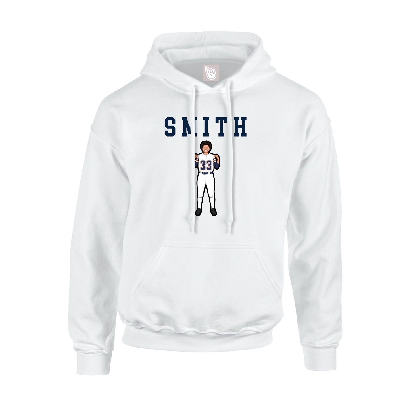 Youth Hoodie — Shirsey in White