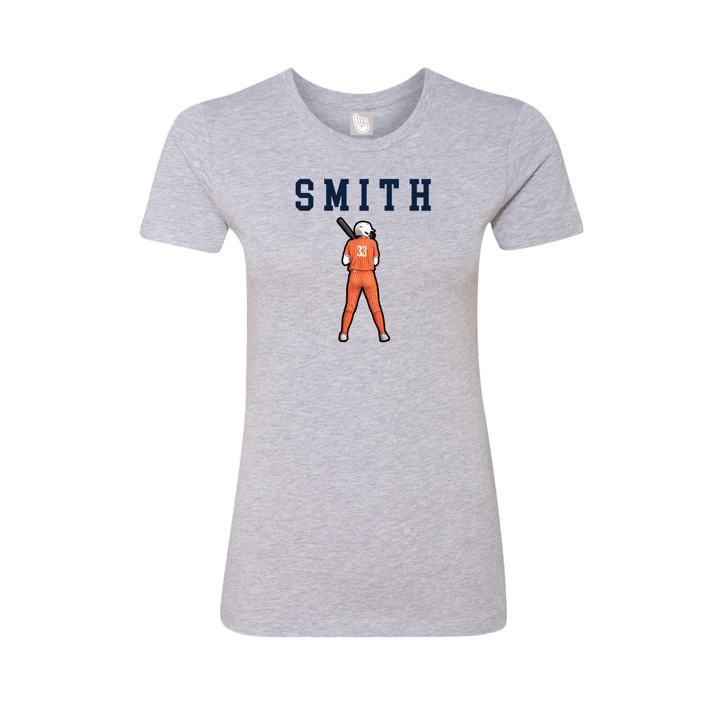 Fitted Women's Tee — Shirsey in Grey