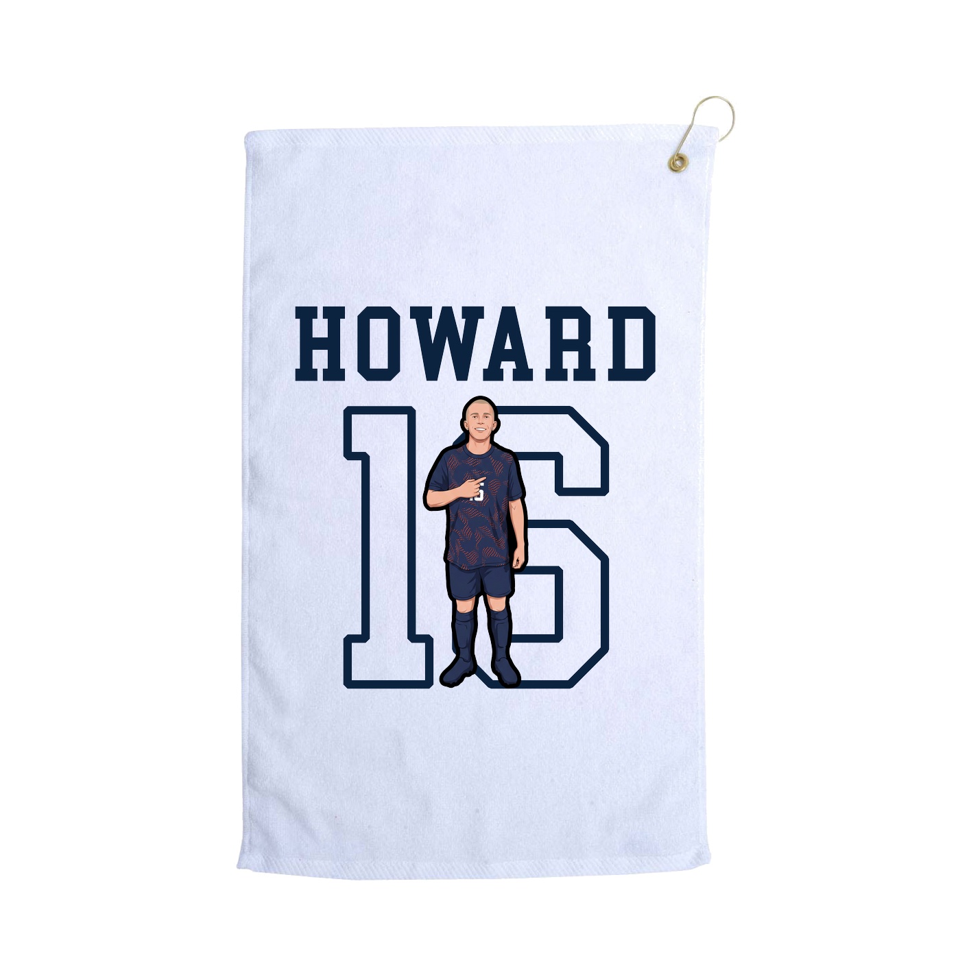 Golf Towel — Shirsey in White