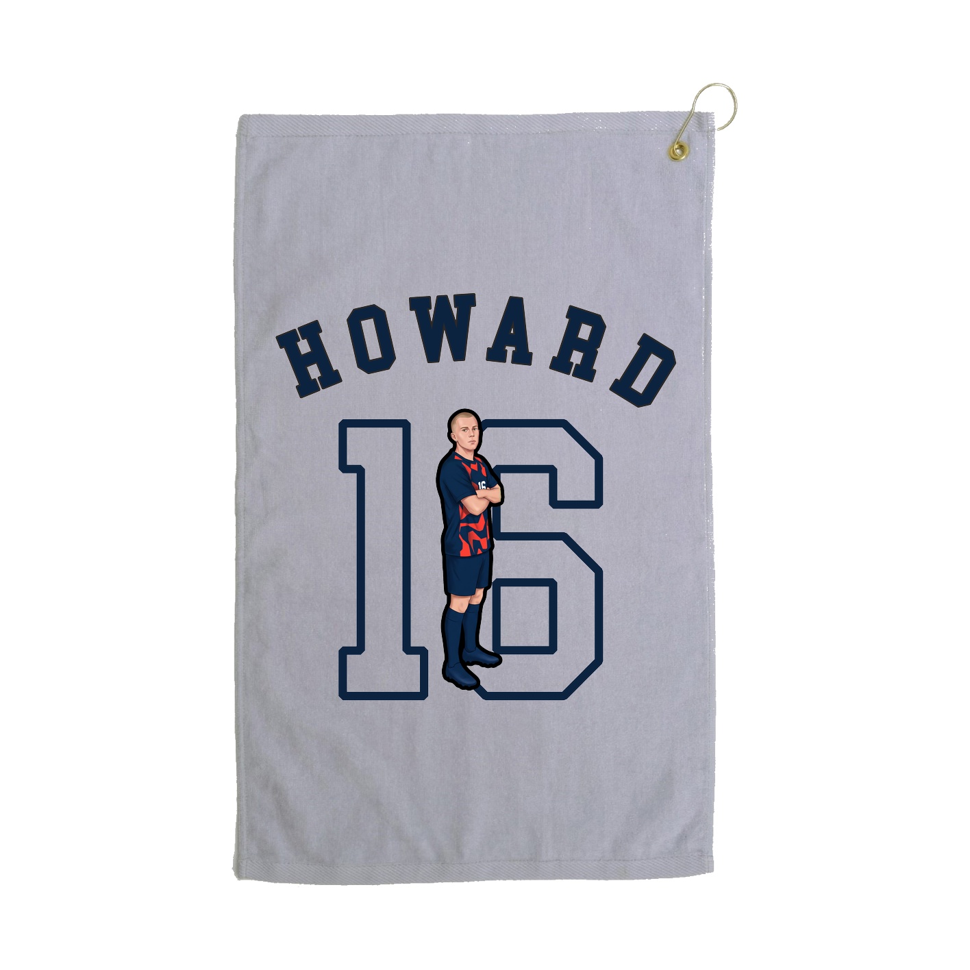 Golf Towel — Shirsey Arch in Grey