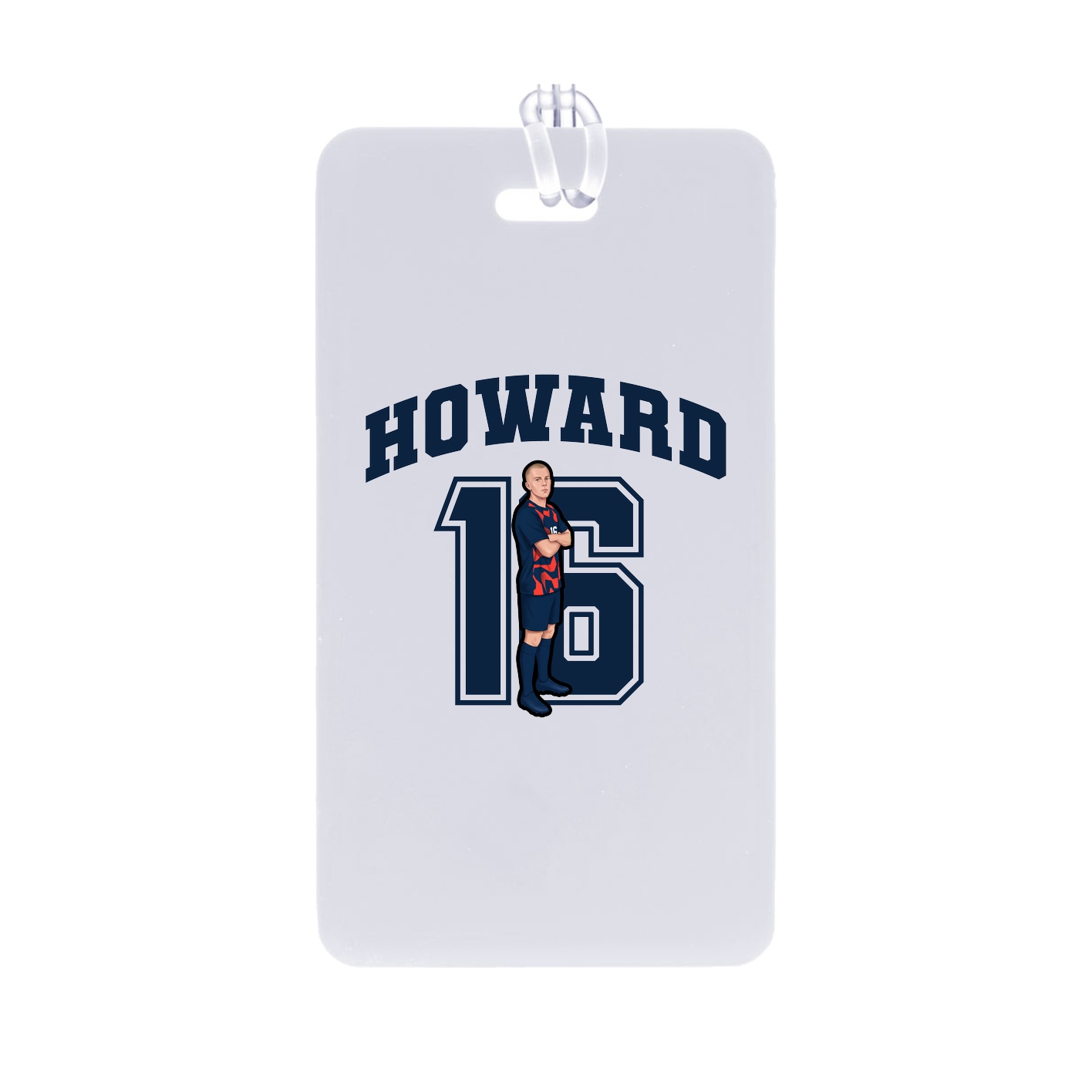 Bag Tag — Number in Classic