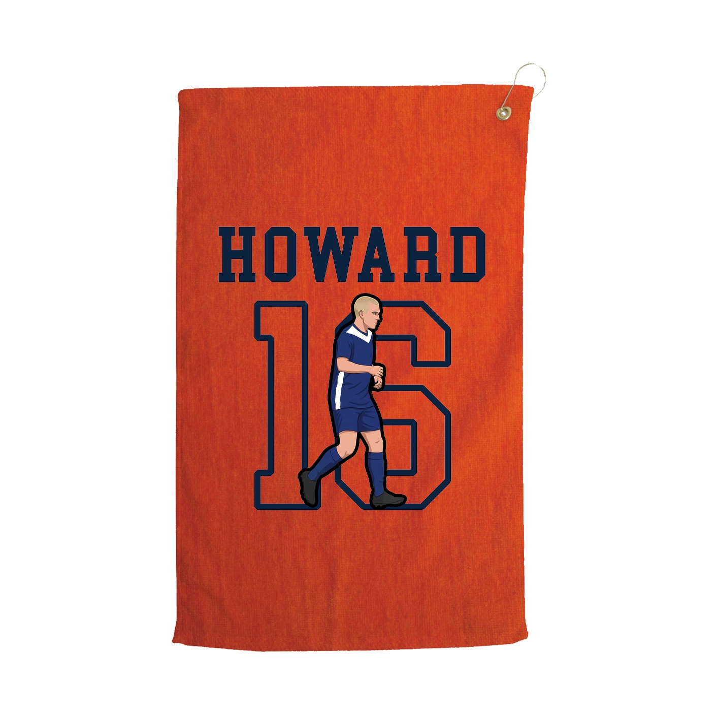 Golf Towel — Shirsey in Orange