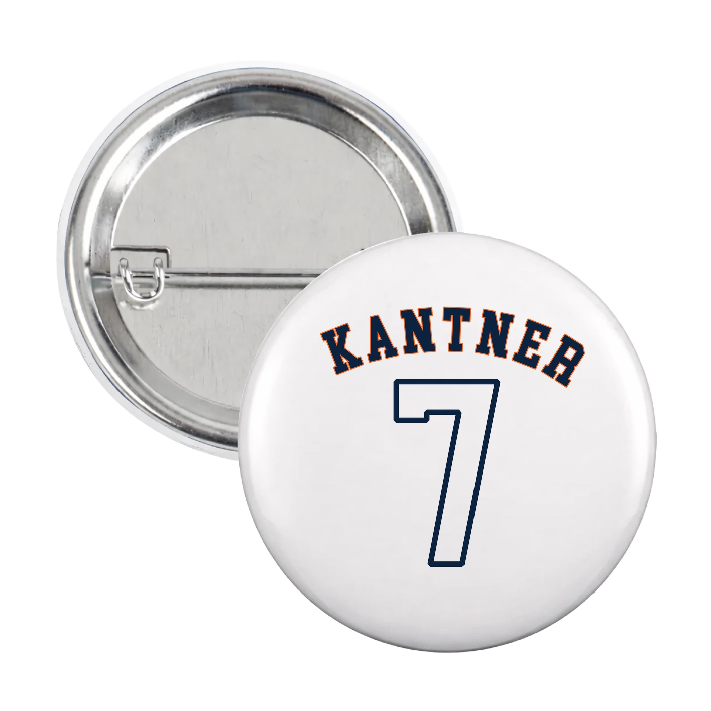 Game Day Button — Shirsey Arch in White
