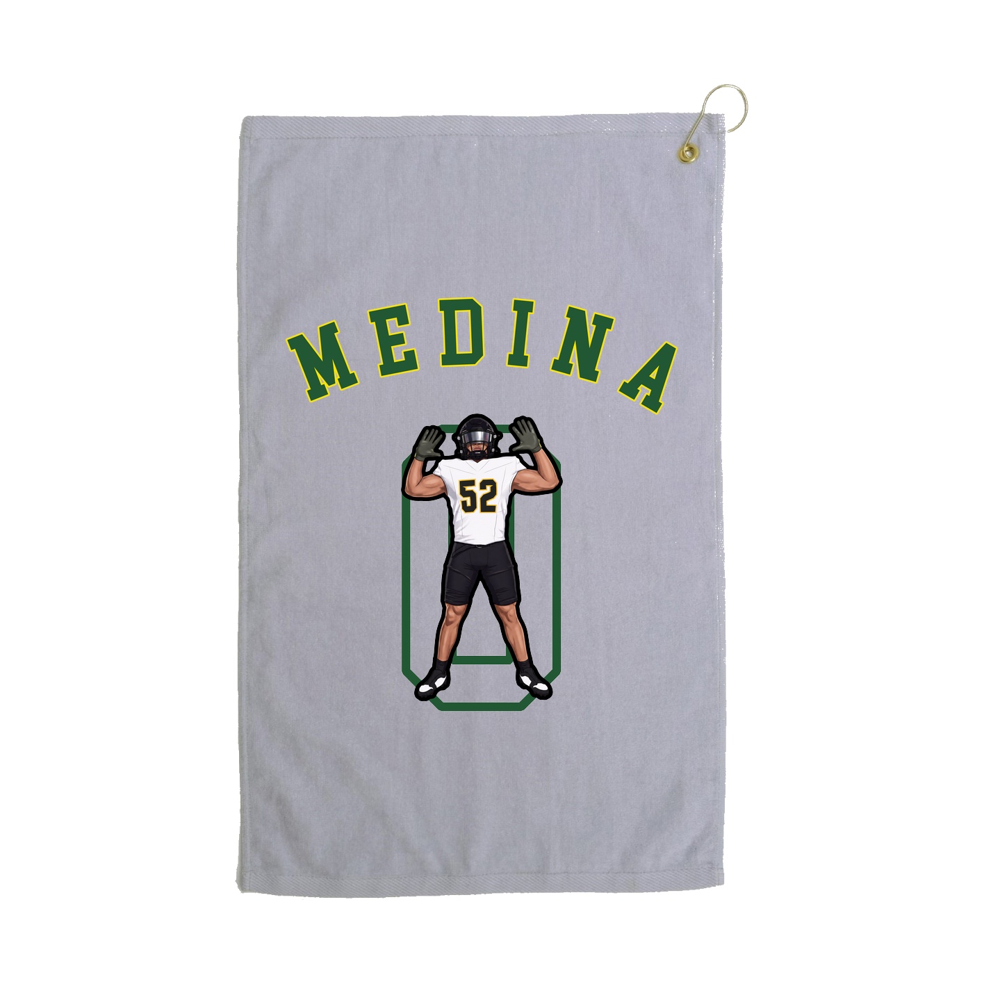 Golf Towel — Shirsey Arch in Grey