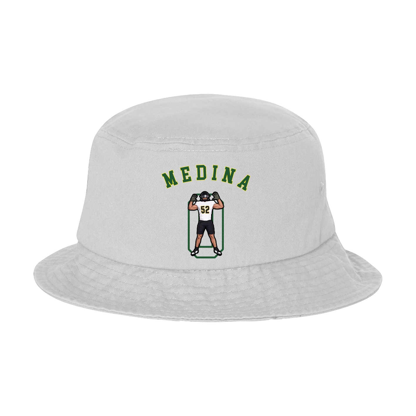 Bucket Cap — Shirsey Arch in White