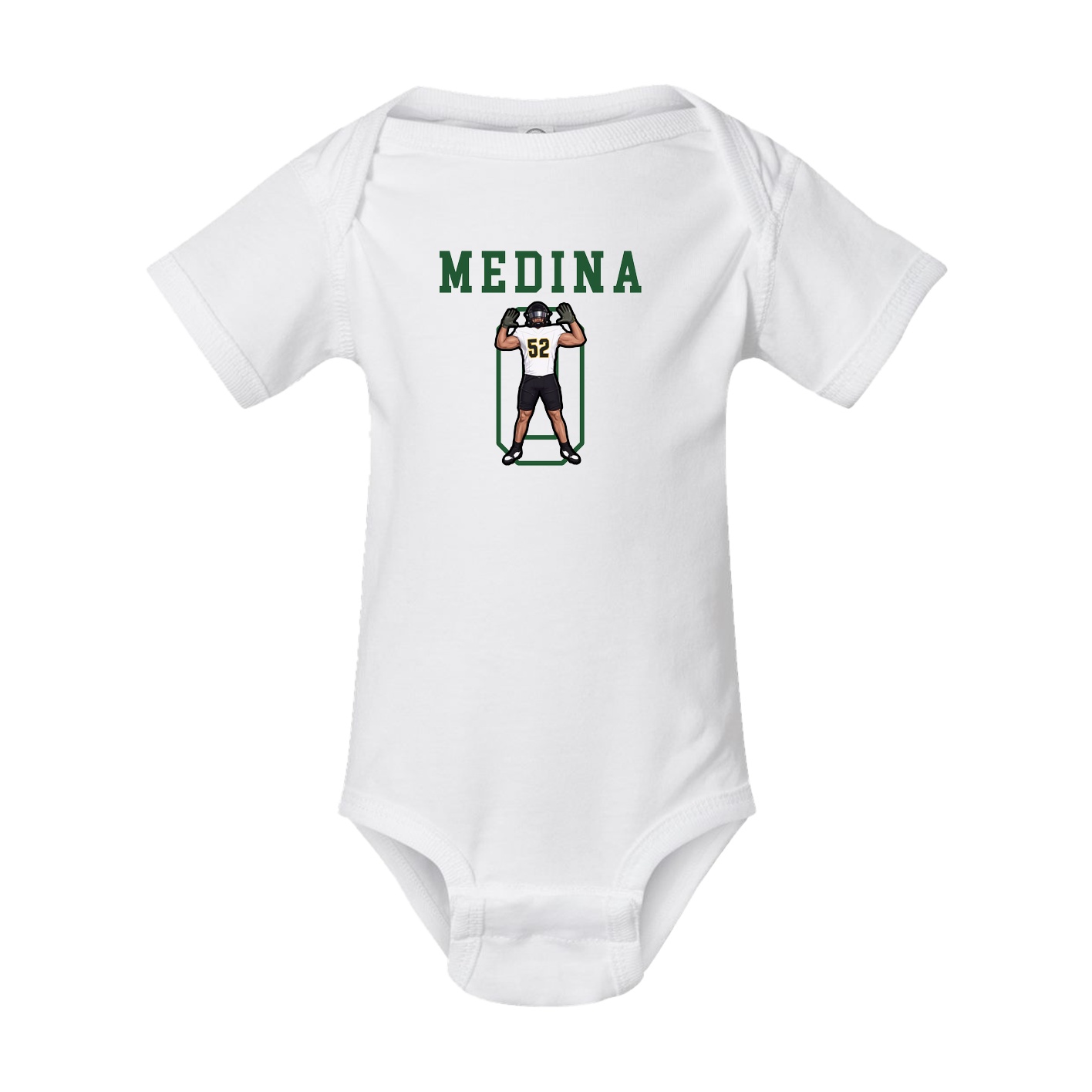 Baby Onesie — Shirsey in White