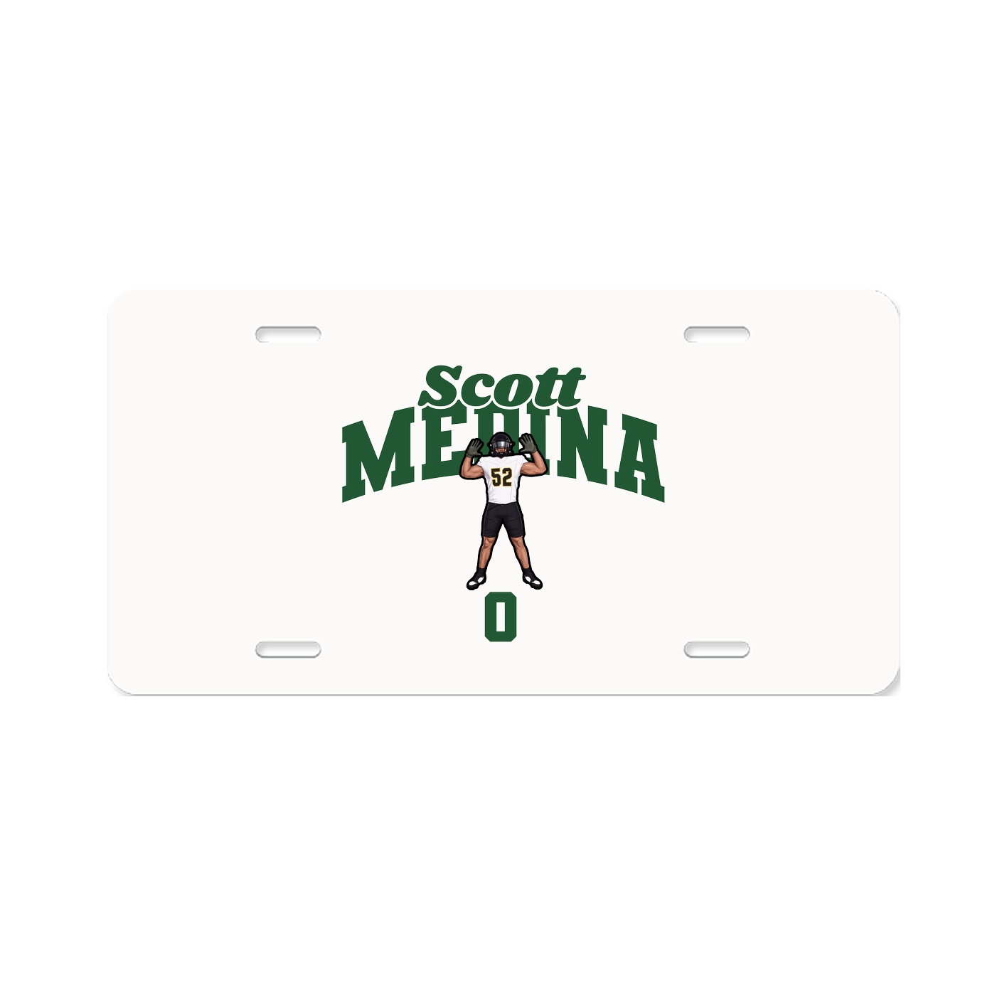 License Plate — Signature Arch in Classic