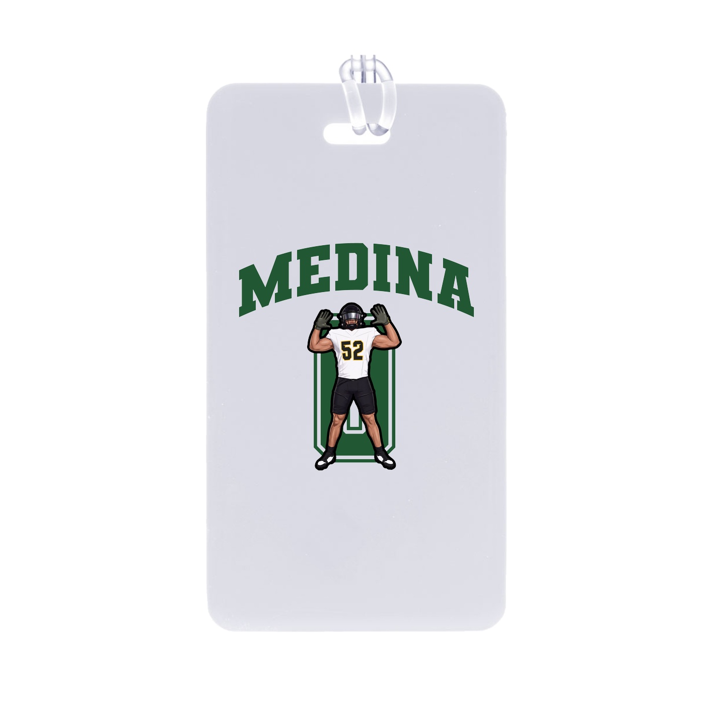 Bag Tag — Number in Classic