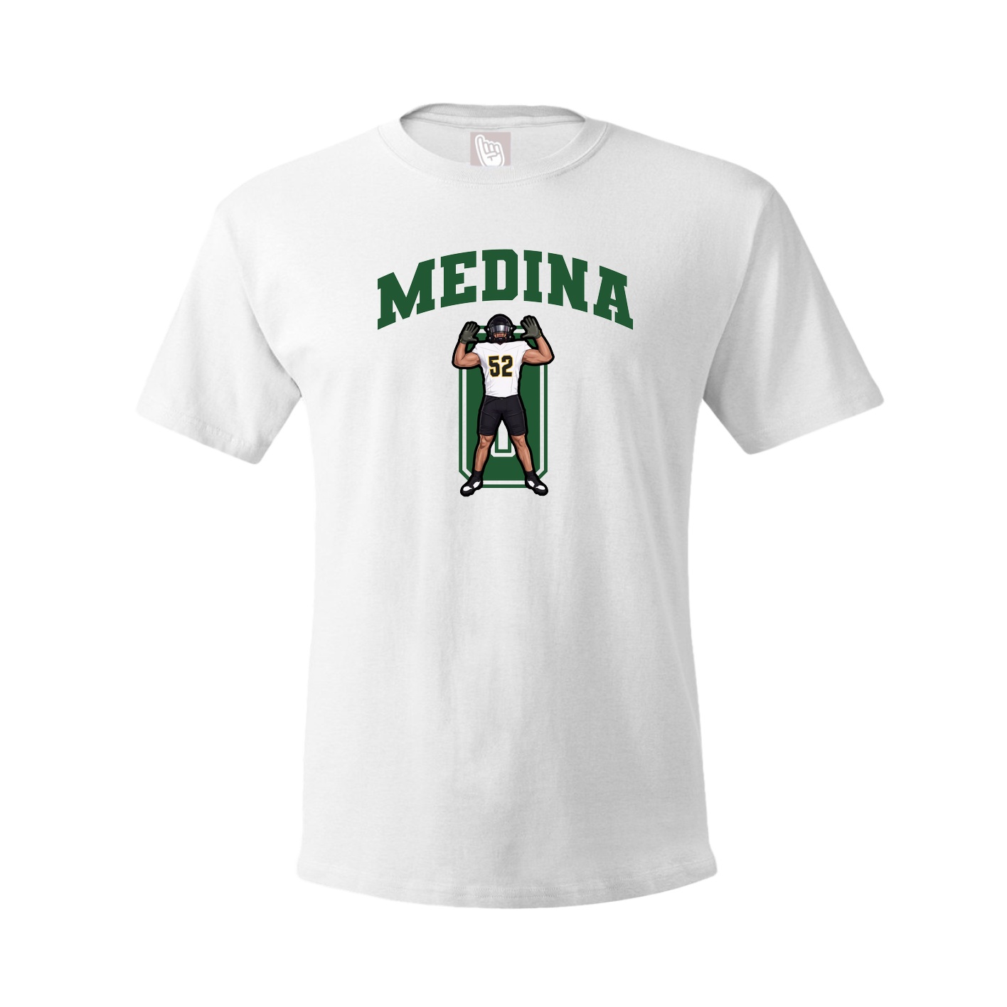 Tee — Number in White