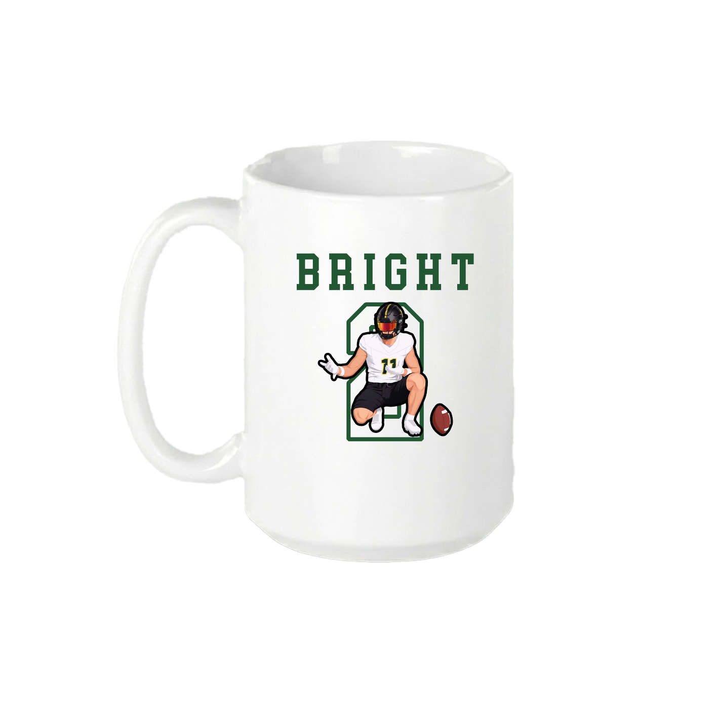 15oz Coffee Mug — Shirsey in White