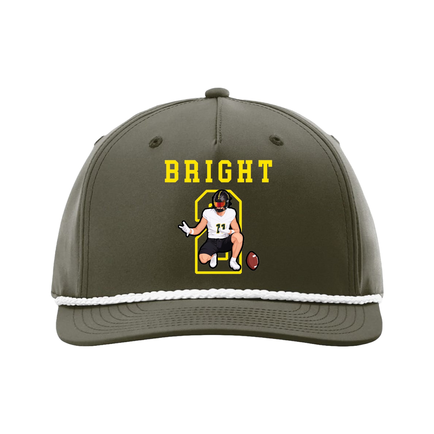 Five-Panel Classic Rope Cap — Shirsey in Green
