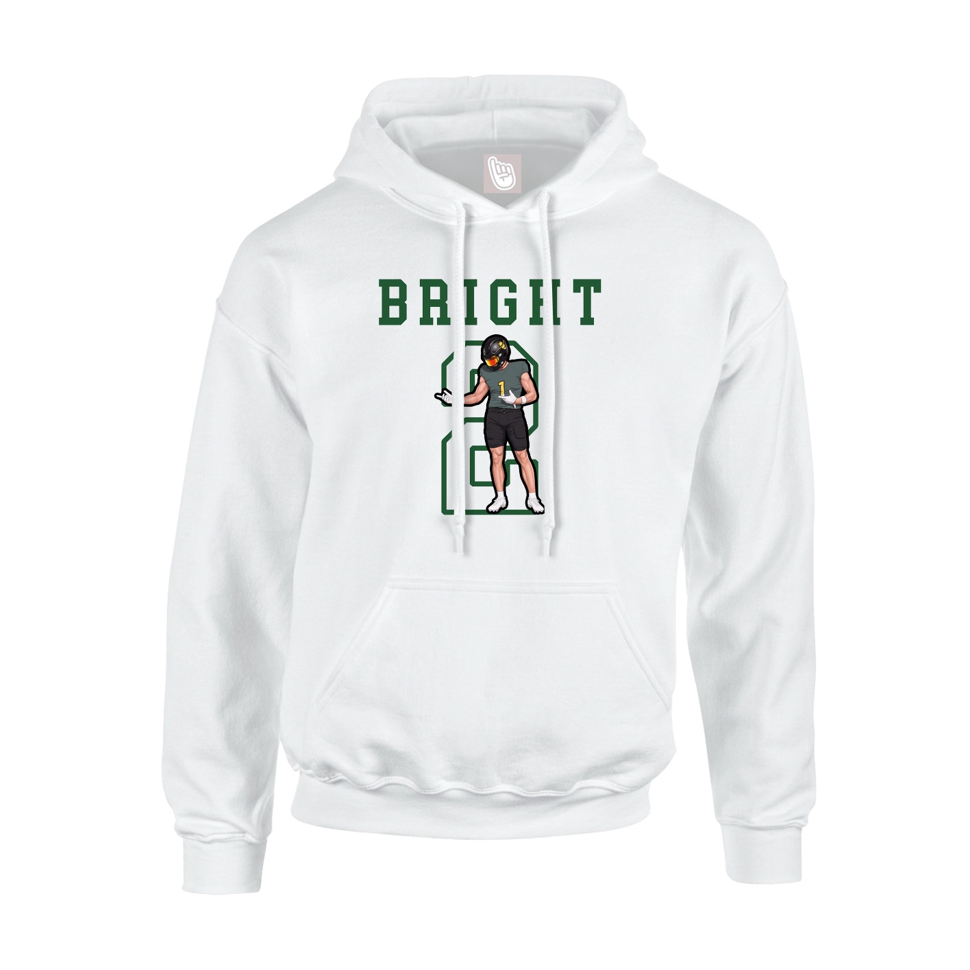 Youth Hoodie — Shirsey in White