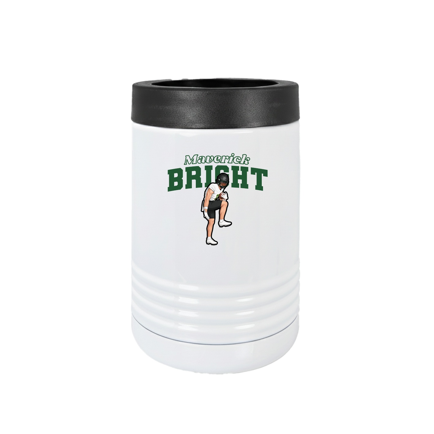 Beverage Holder — Name Arch in White