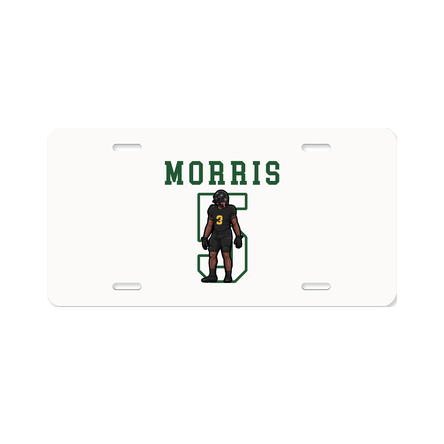 License Plate — Shirsey in Classic