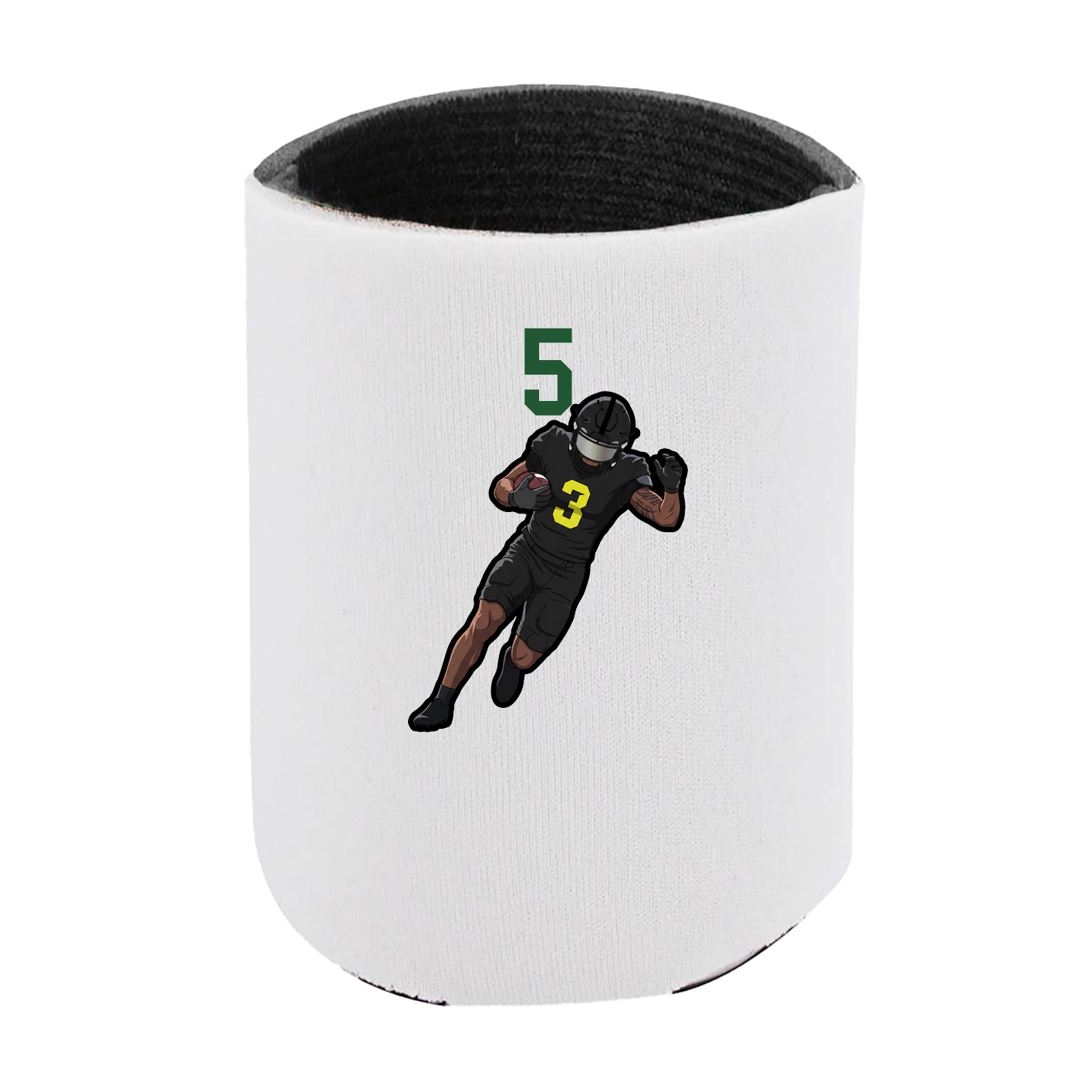 Can Holder — Number Top in White