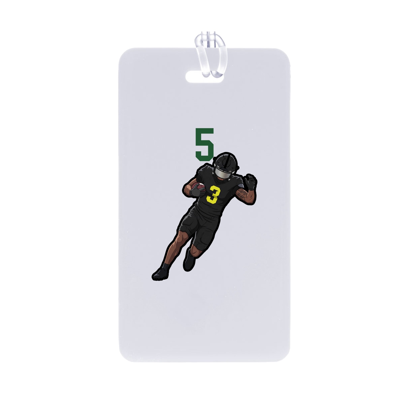 Bag Tag — Number Top in Classic