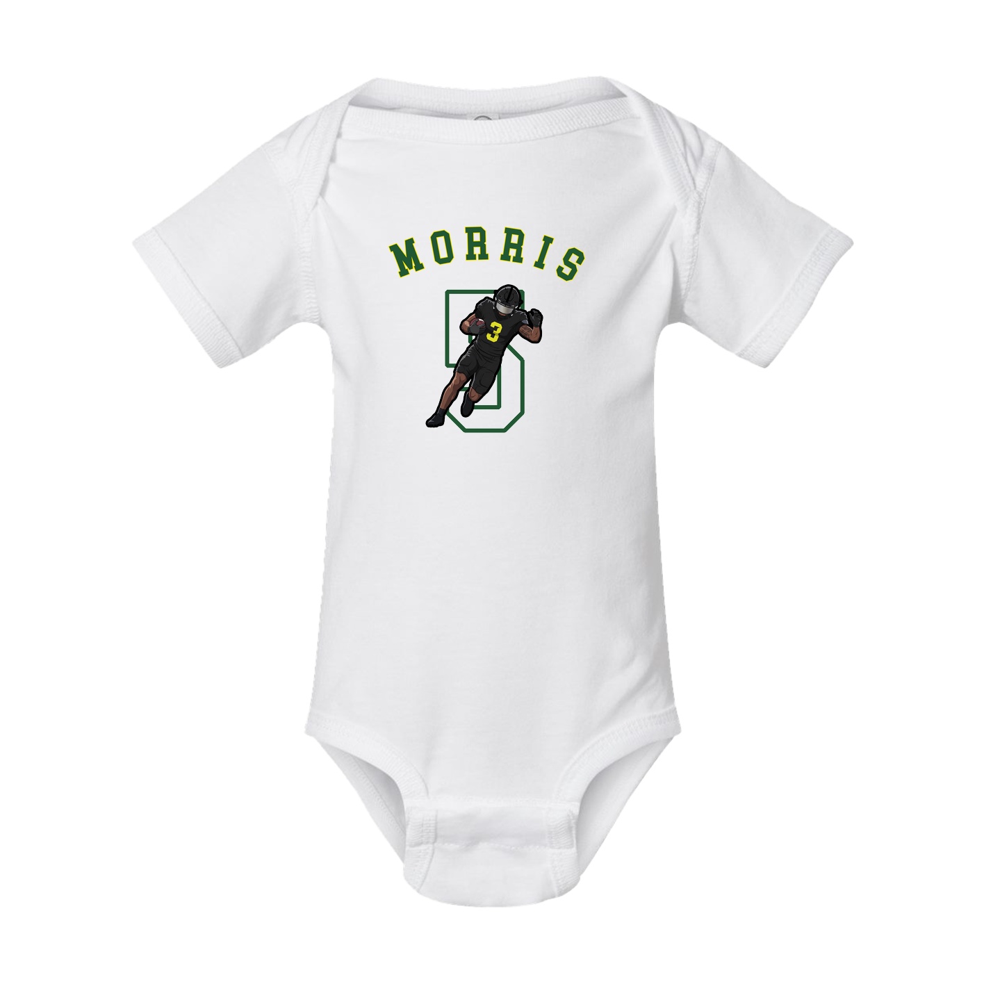 Baby Onesie — Shirsey Arch in White