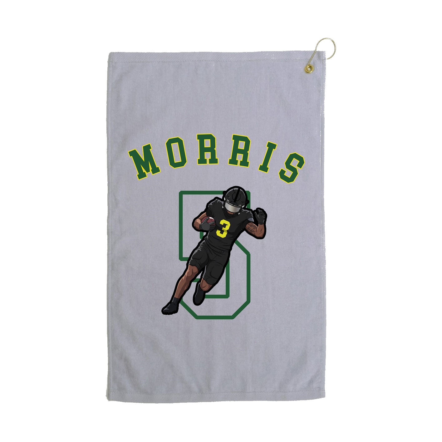 Golf Towel — Shirsey Arch in Grey