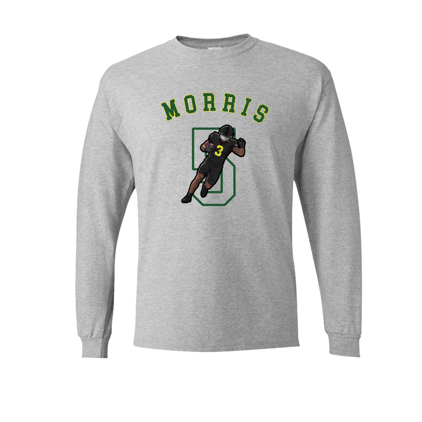 Long Sleeve Tee — Shirsey Arch in Grey