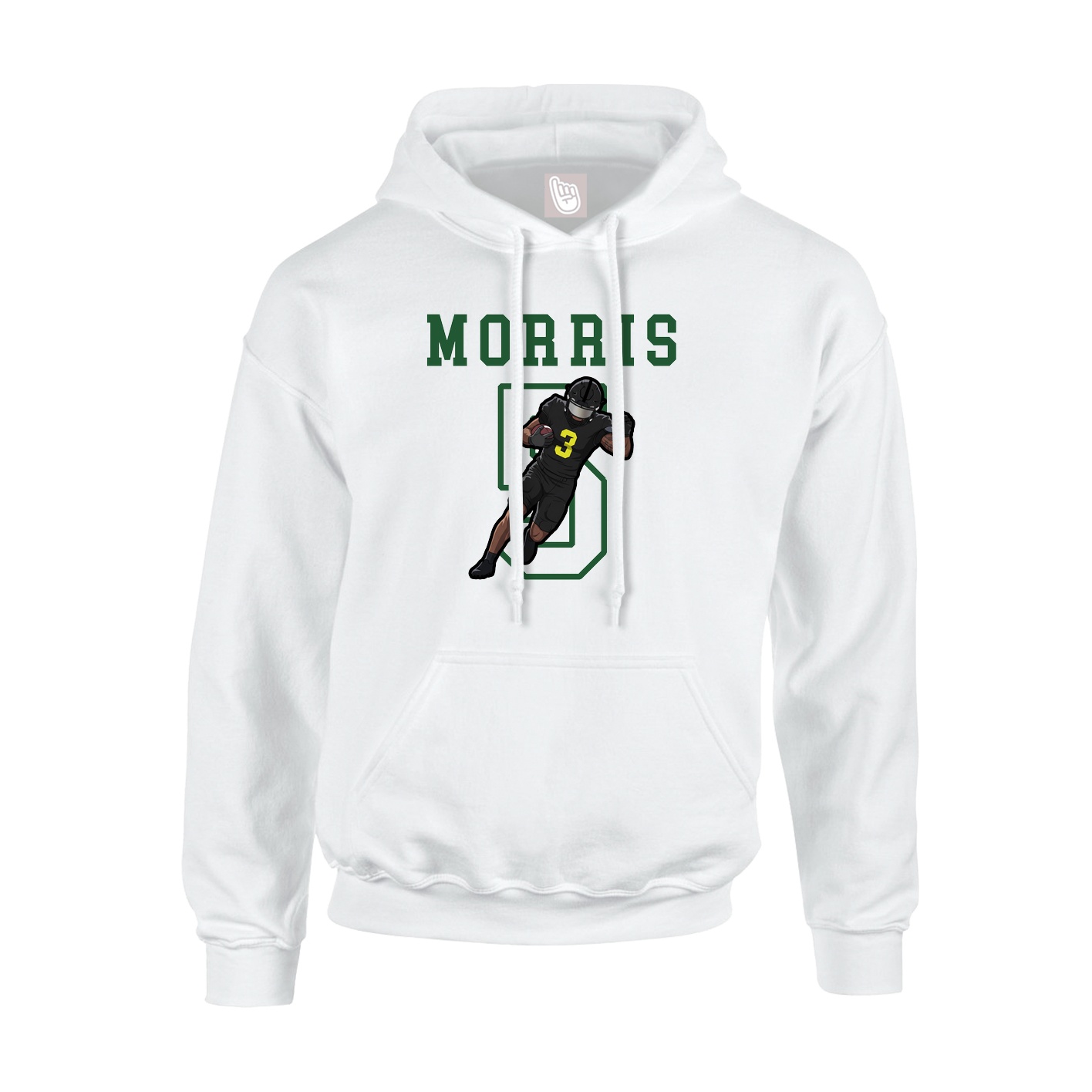 Youth Hoodie — Shirsey in White