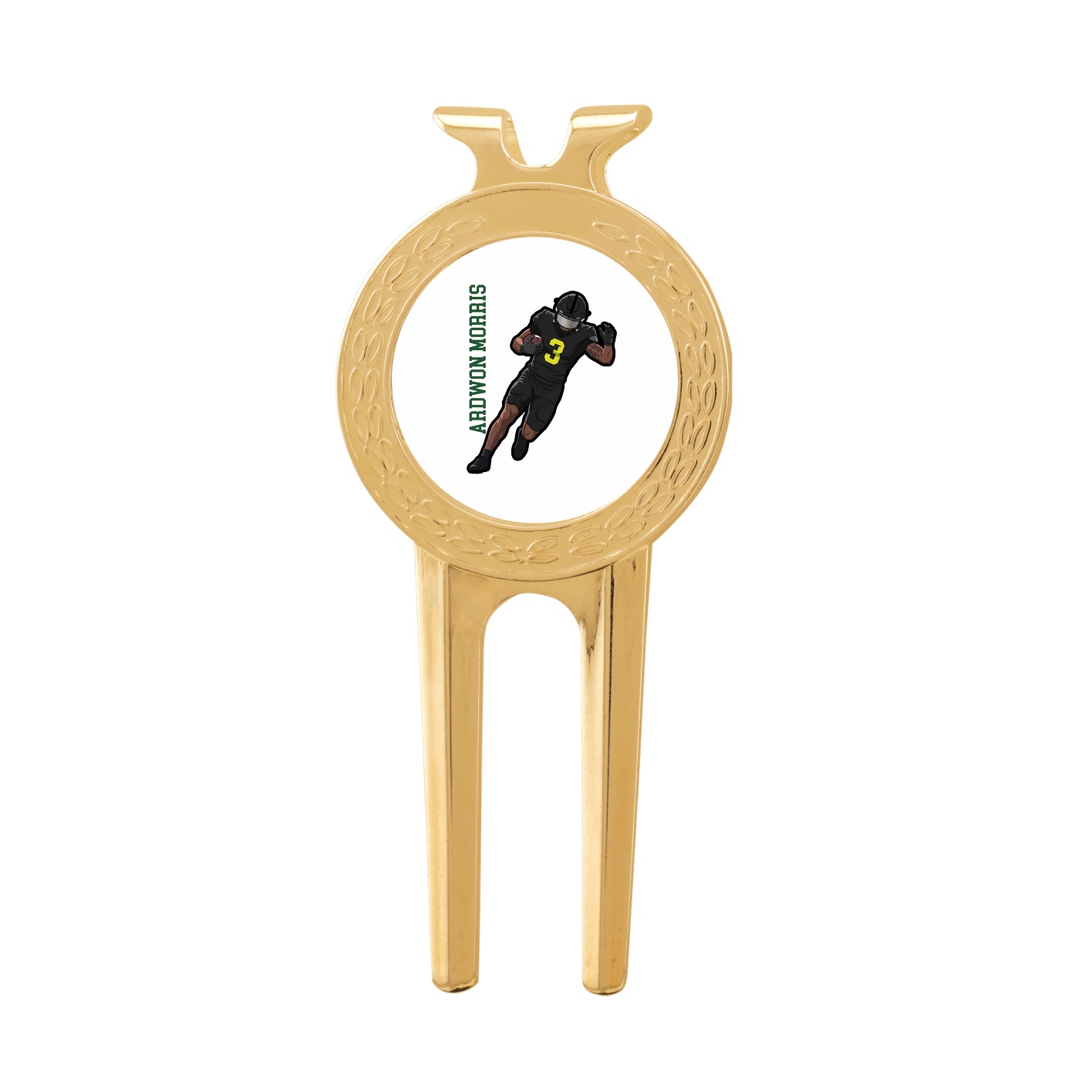 Divot Tool with Ball Marker — Name Vertical in Classic