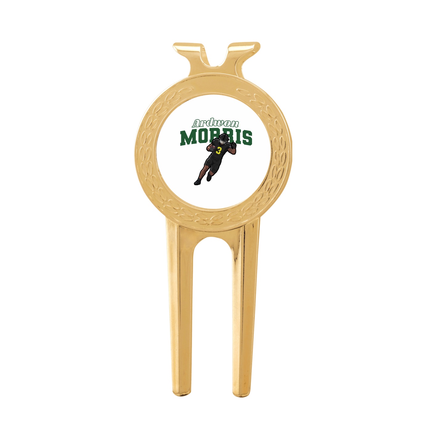Divot Tool with Ball Marker — Name Arch in Classic