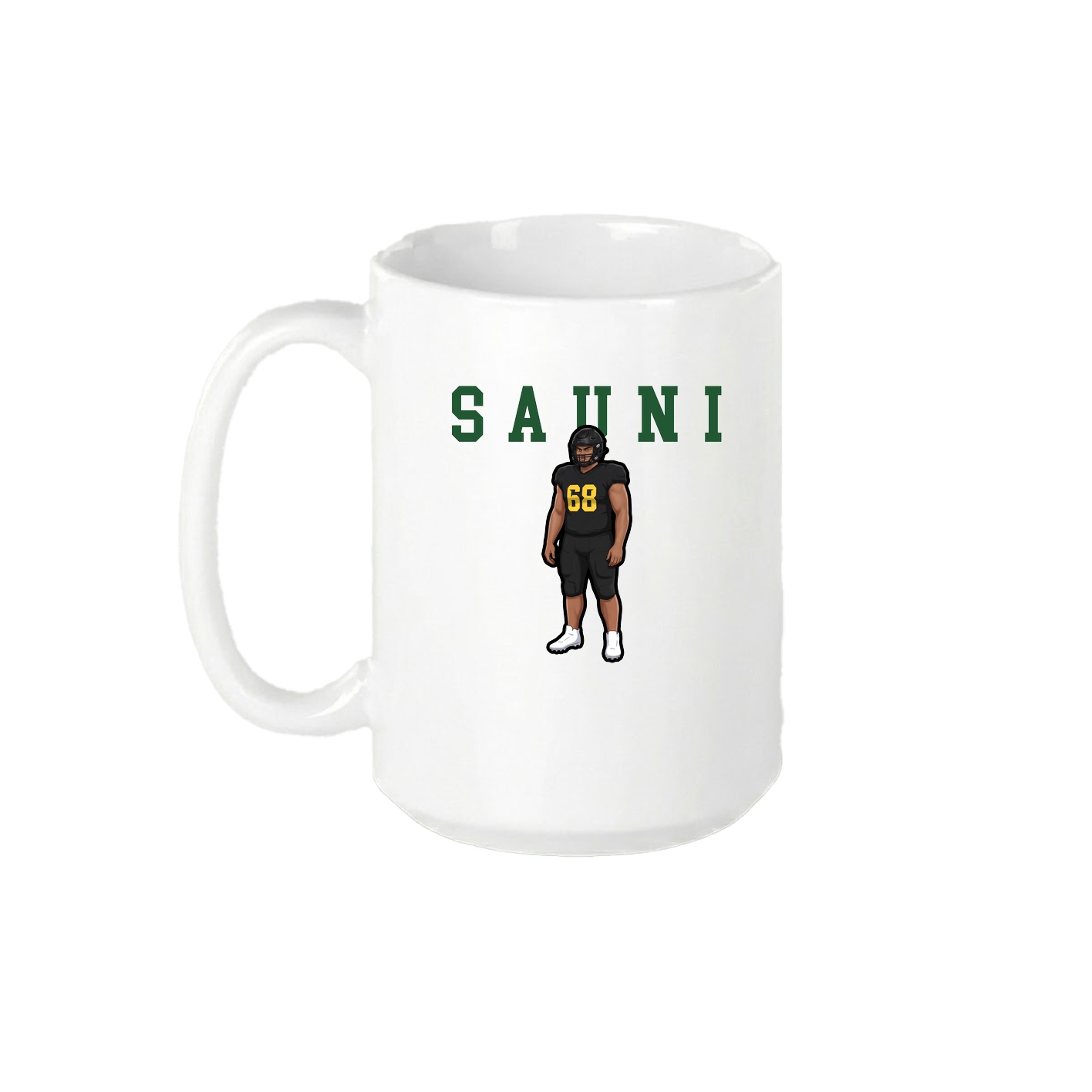 15oz Coffee Mug — Shirsey in White