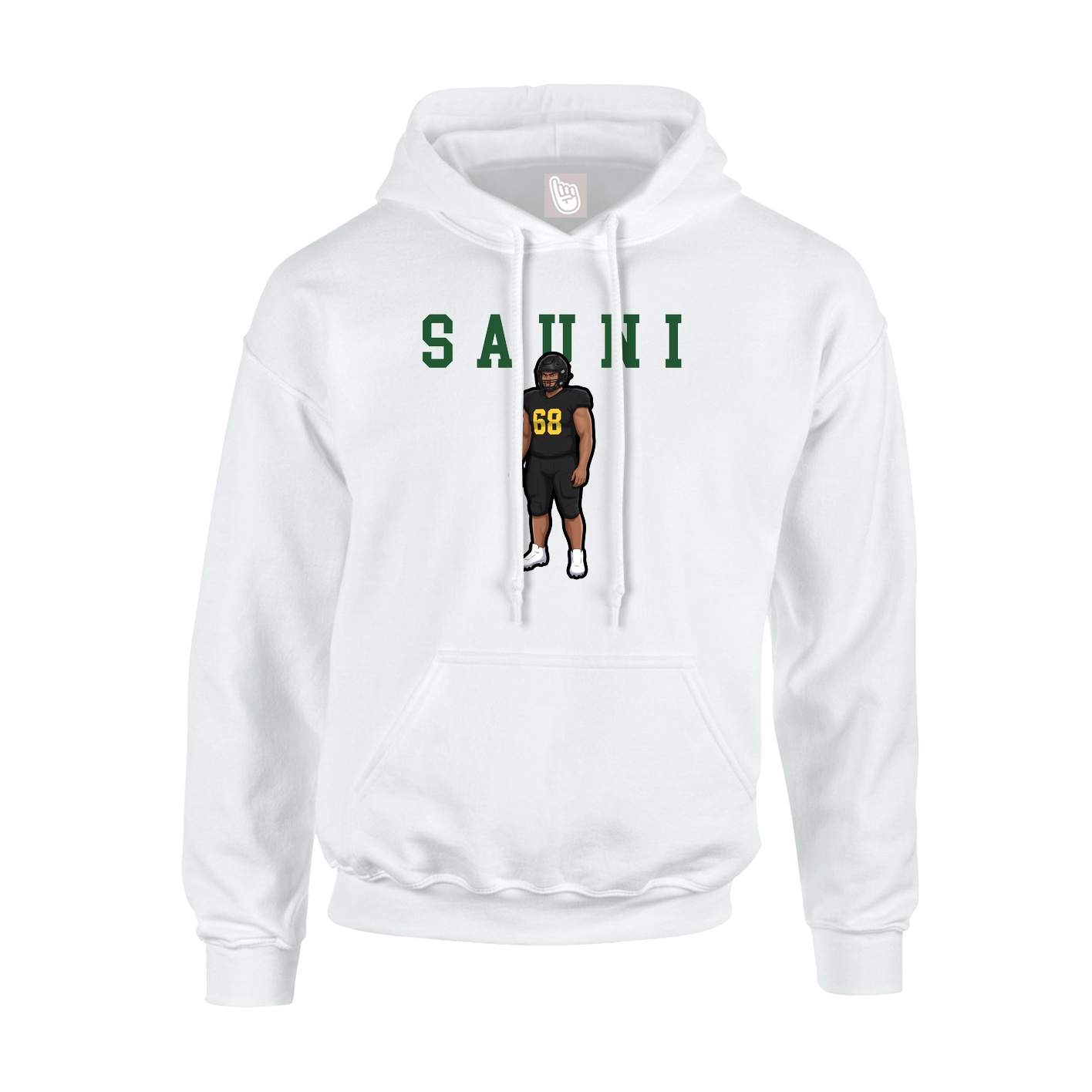 Youth Hoodie — Shirsey in White