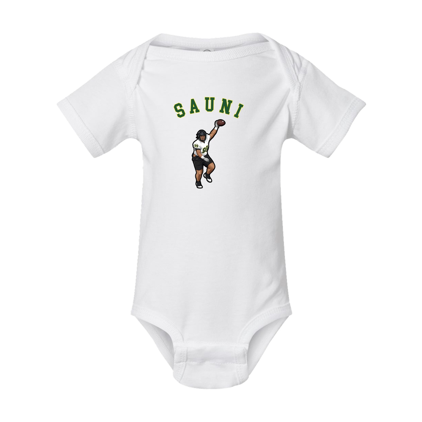 Baby Onesie — Shirsey Arch in White
