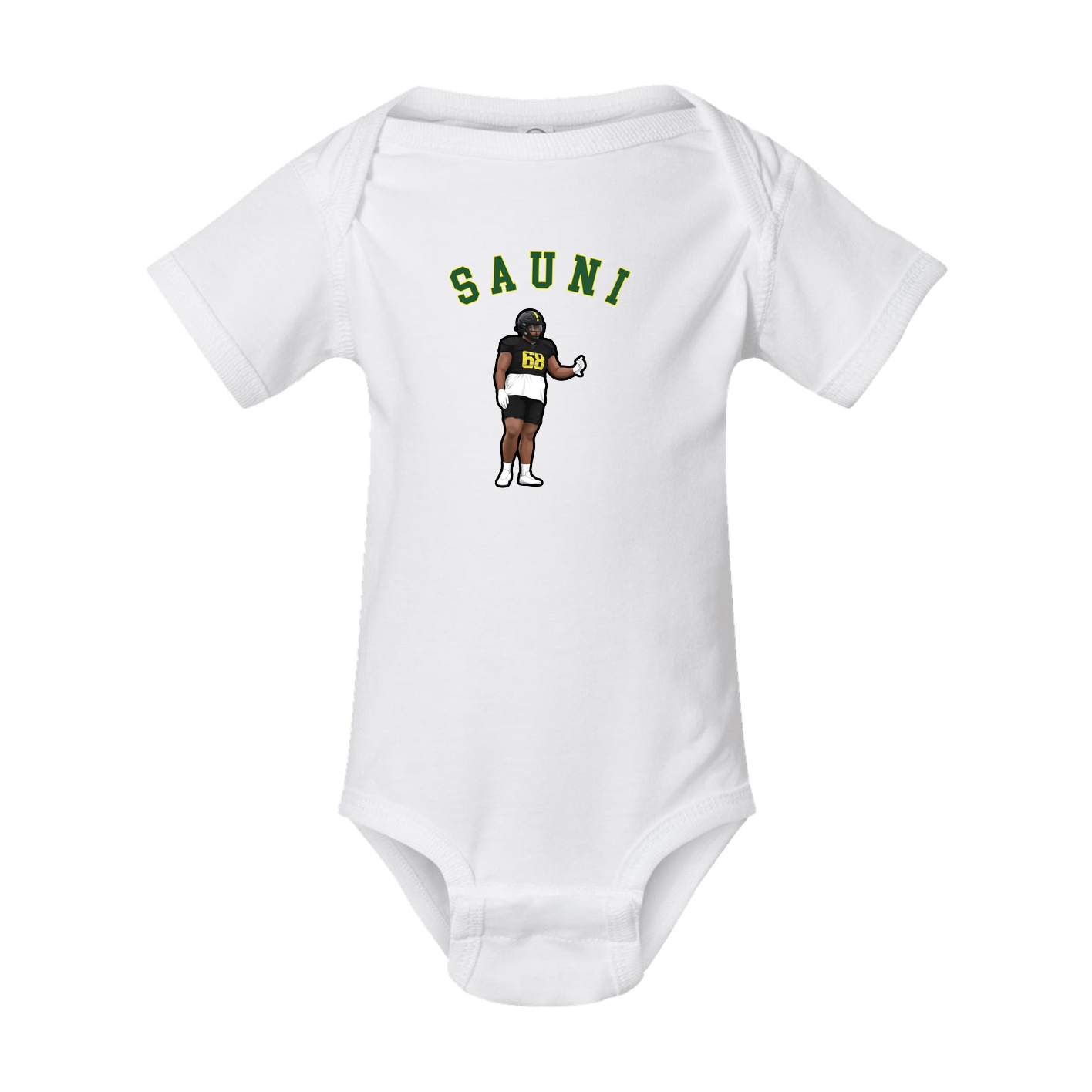 Baby Onesie — Shirsey Arch in White