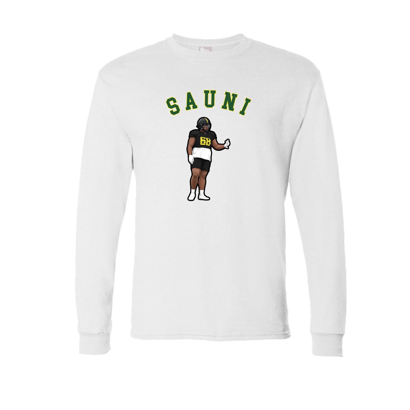 Long Sleeve Tee — Shirsey Arch in White