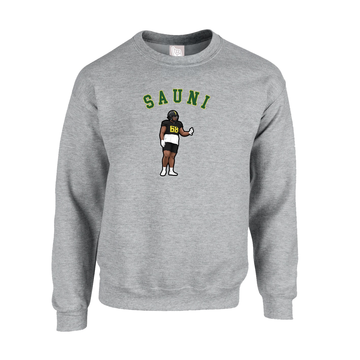 Fleece Crew — Shirsey Arch in Grey