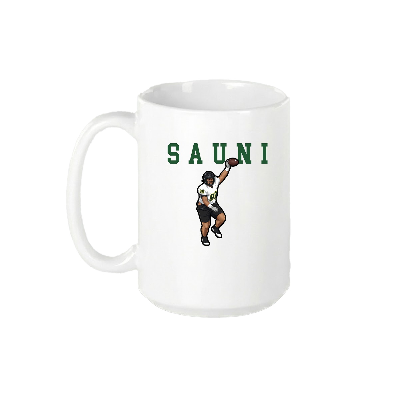 15oz Coffee Mug — Shirsey in White
