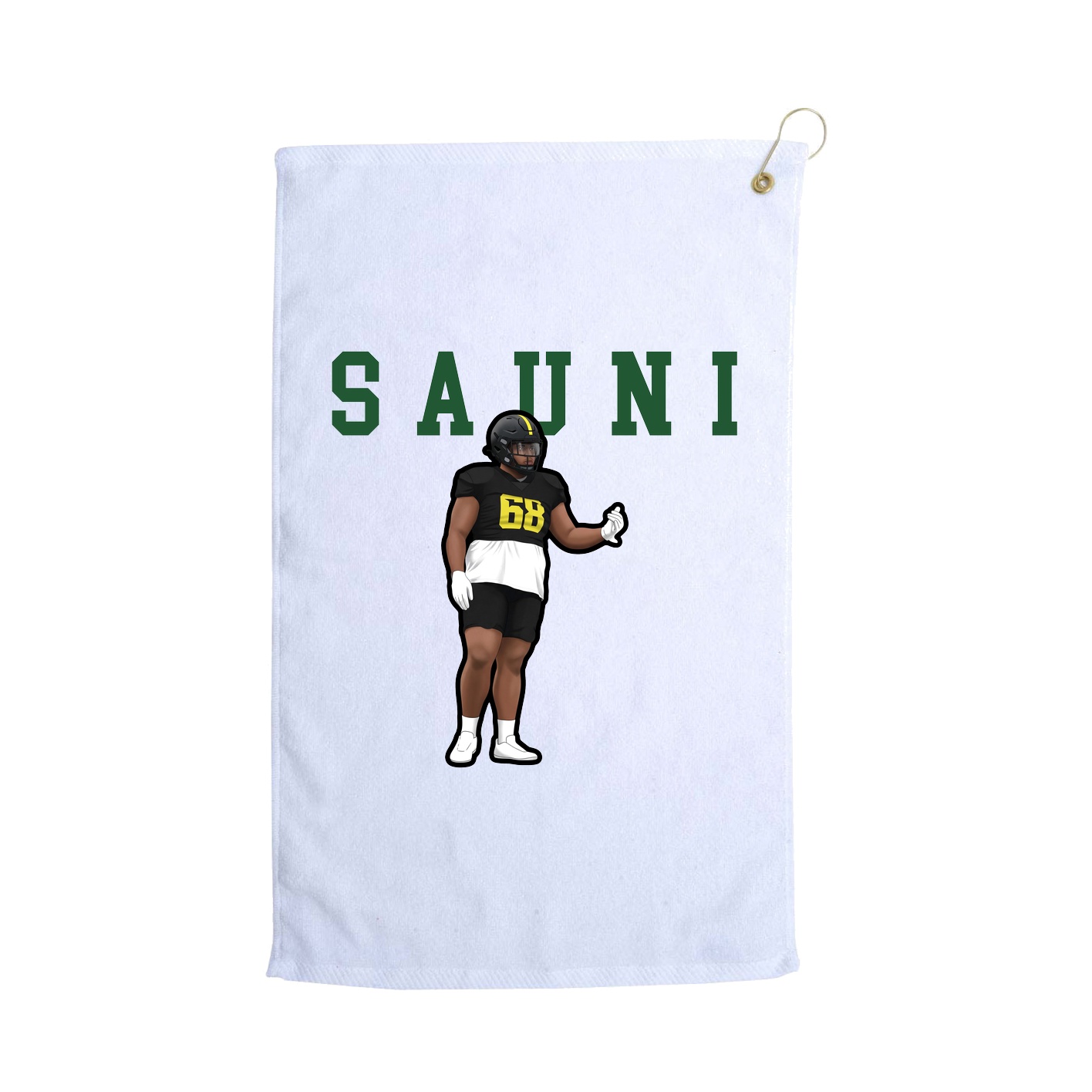 Golf Towel — Shirsey in White