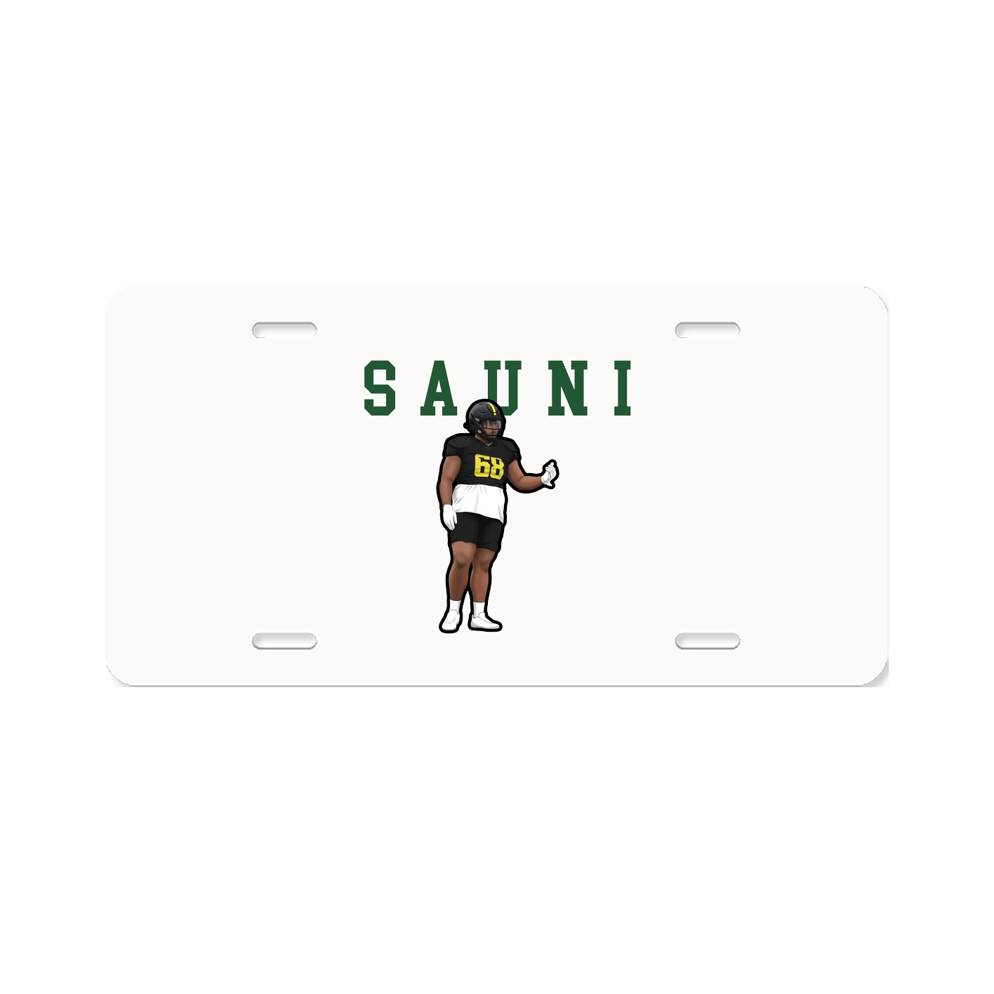 License Plate — Shirsey in Classic