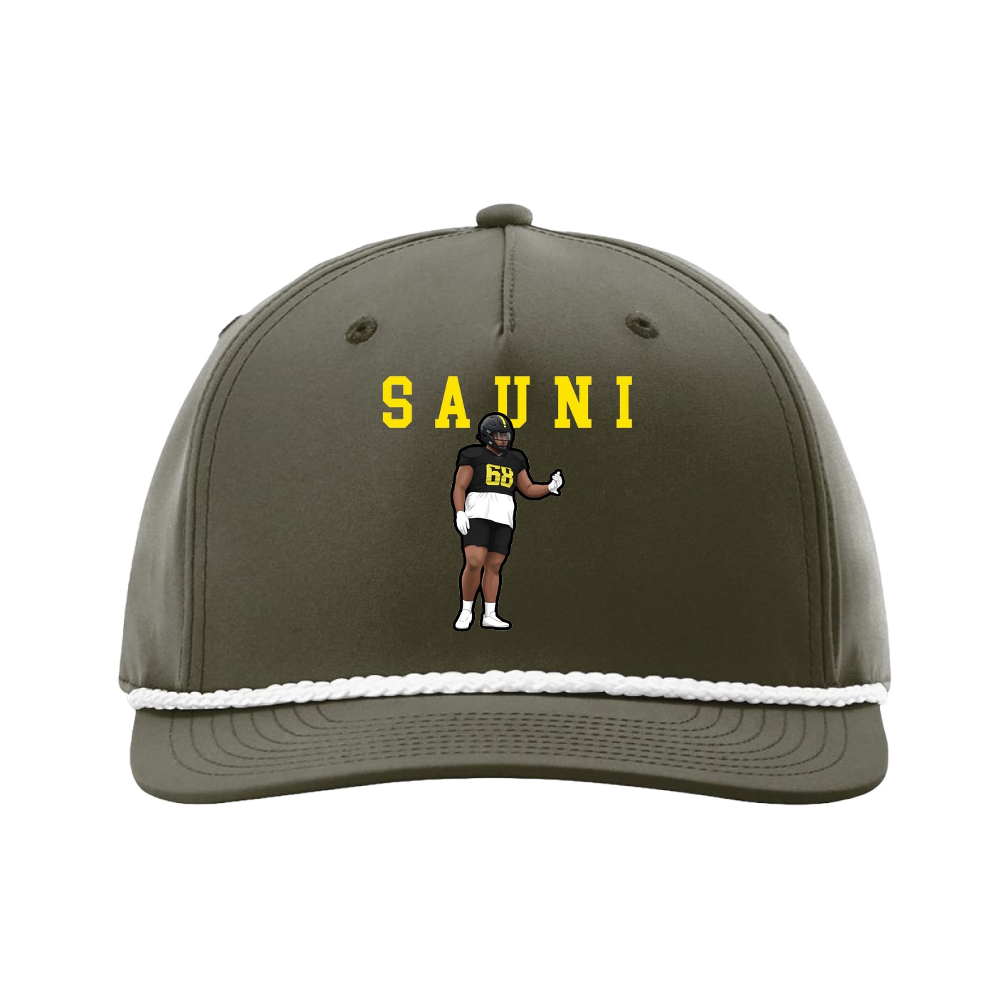 Five-Panel Classic Rope Cap — Shirsey in Green