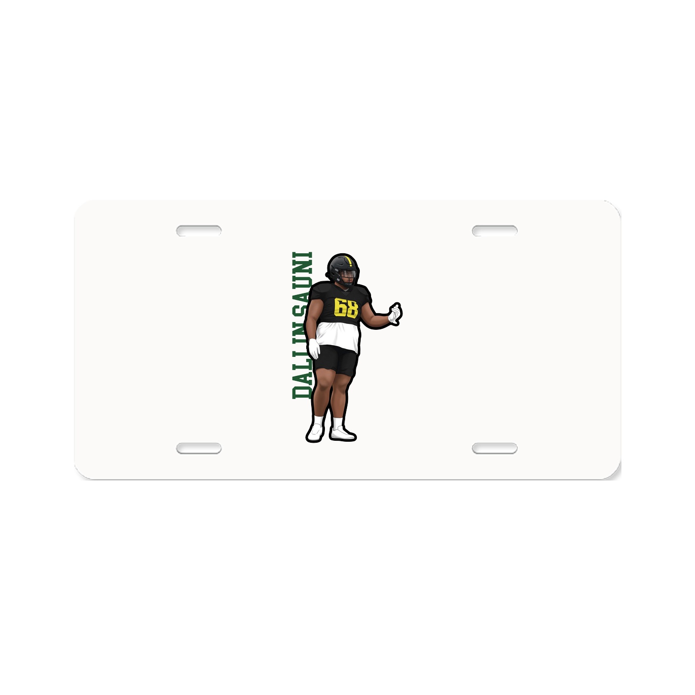 Aluminum License Plate