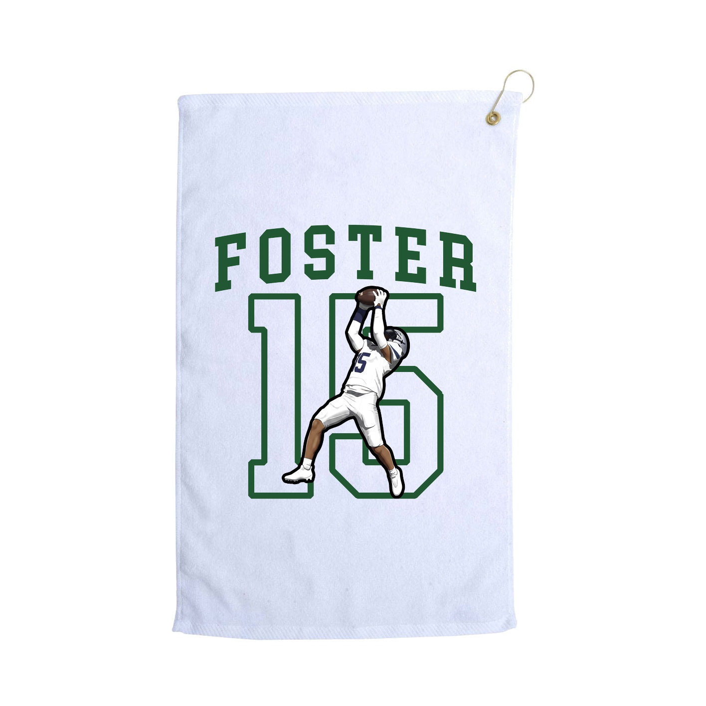 Golf Towel — Shirsey in White