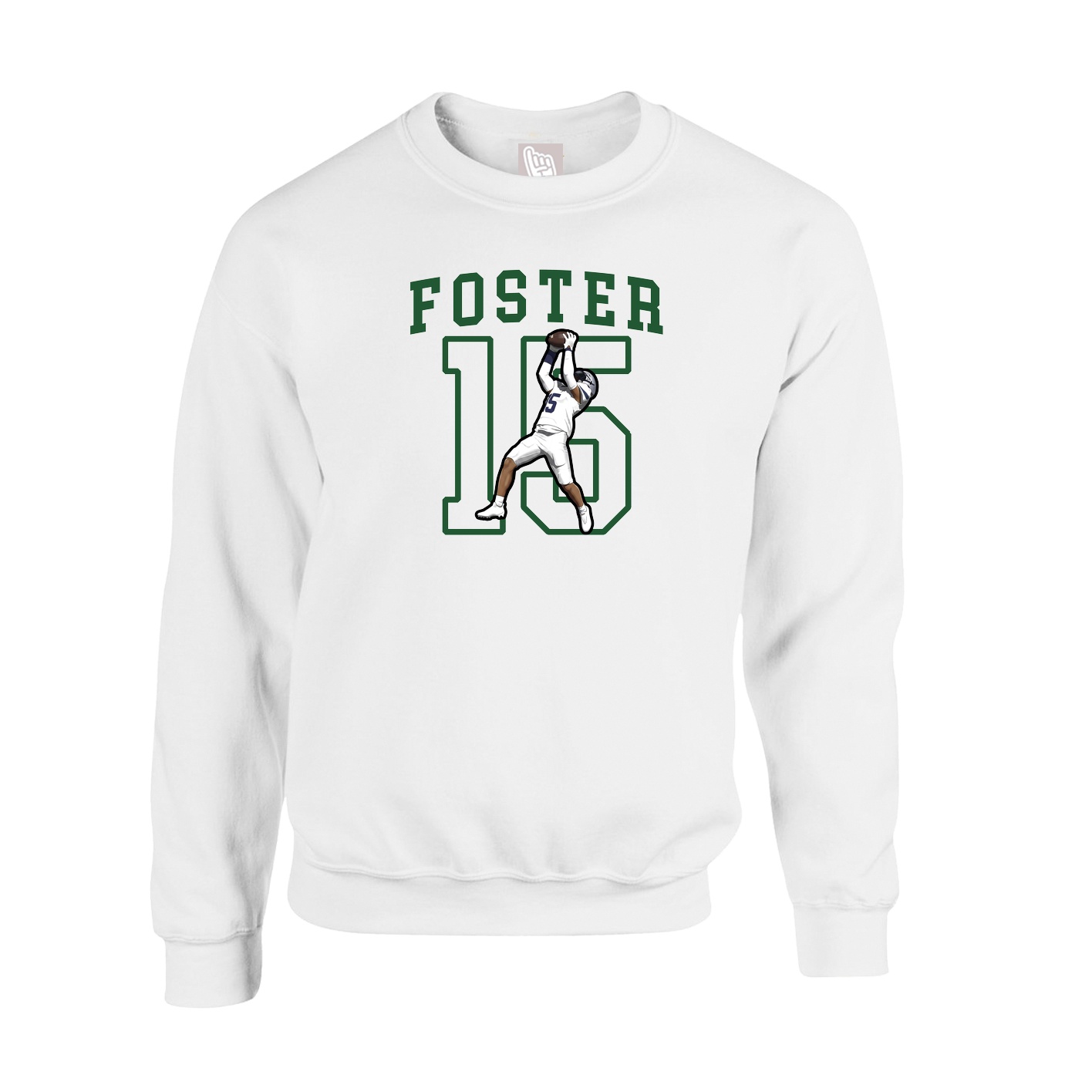 Fleece Crew — Shirsey in White