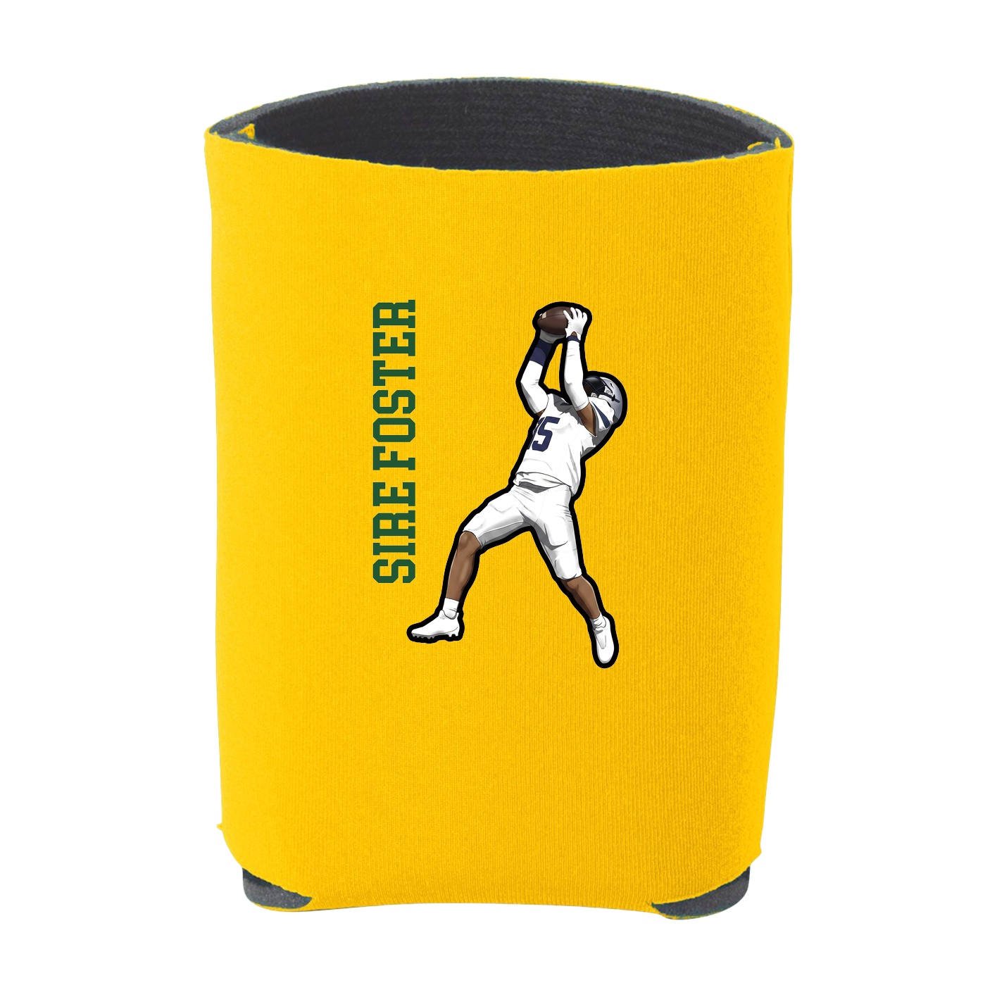 Can Holder — Name Vertical in Yellow
