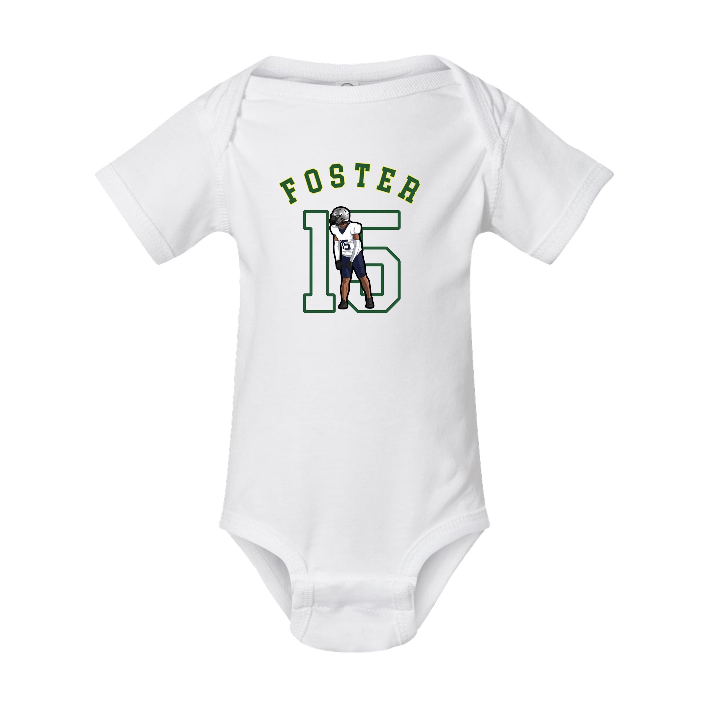 Baby Onesie — Shirsey Arch in White