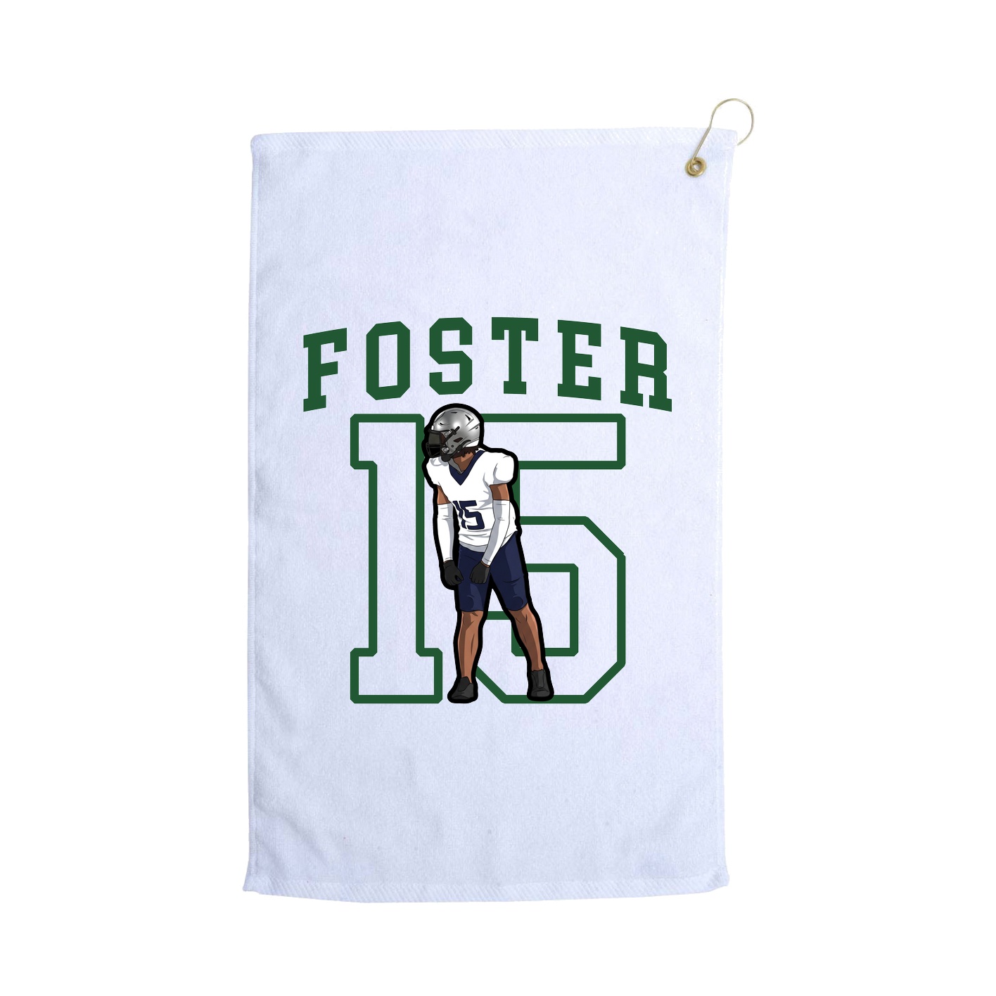 Golf Towel — Shirsey in White