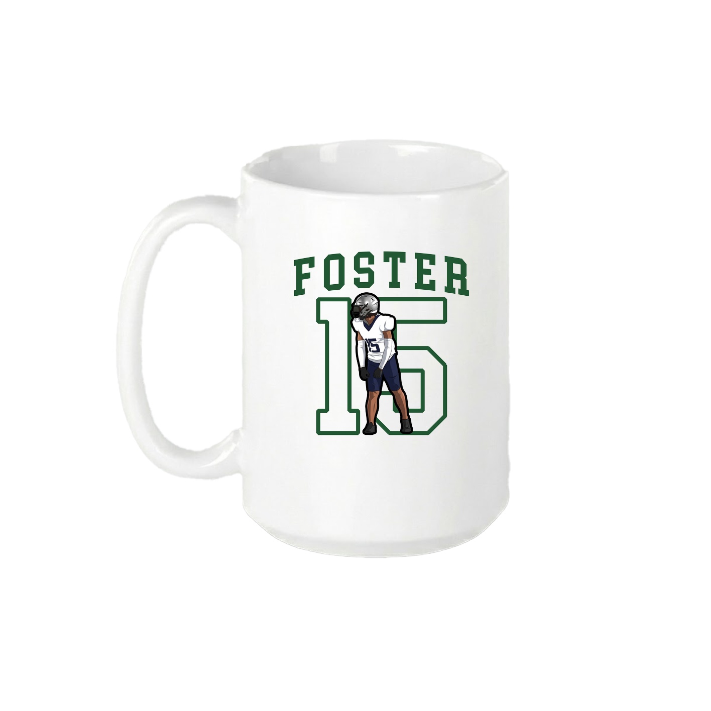 15oz Coffee Mug — Shirsey in White
