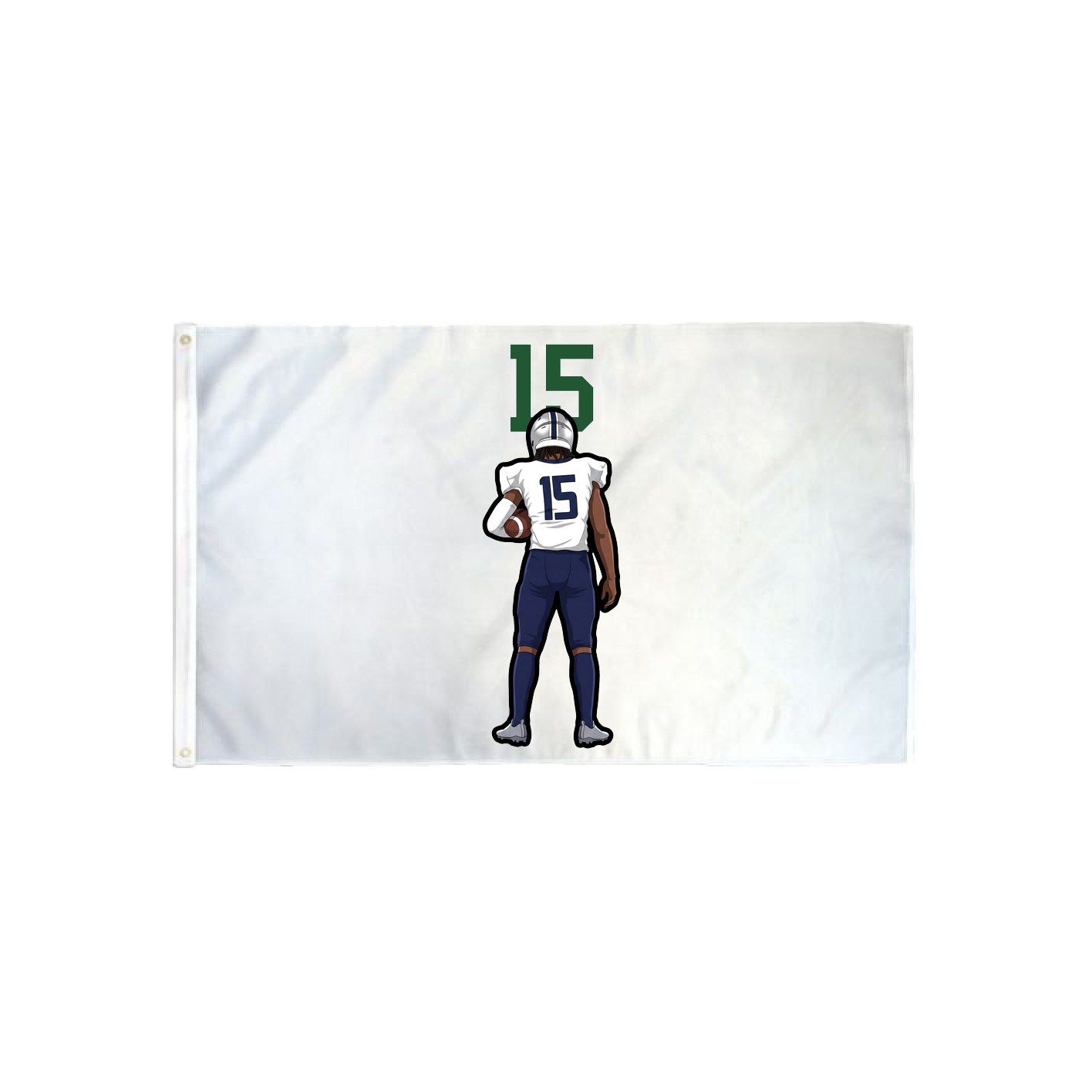 3x5 Flag — Number Top in Classic