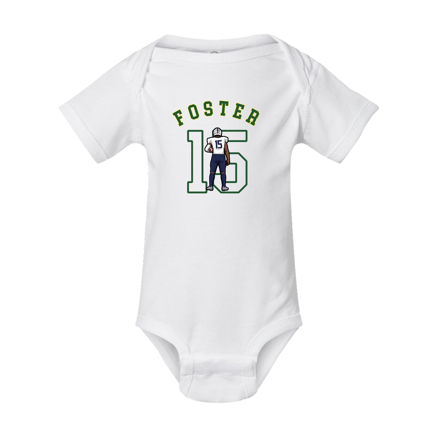 Baby Onesie — Shirsey Arch in White