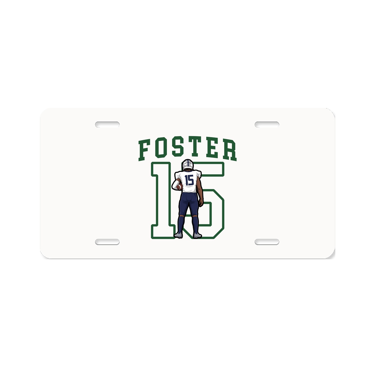 Aluminum License Plate