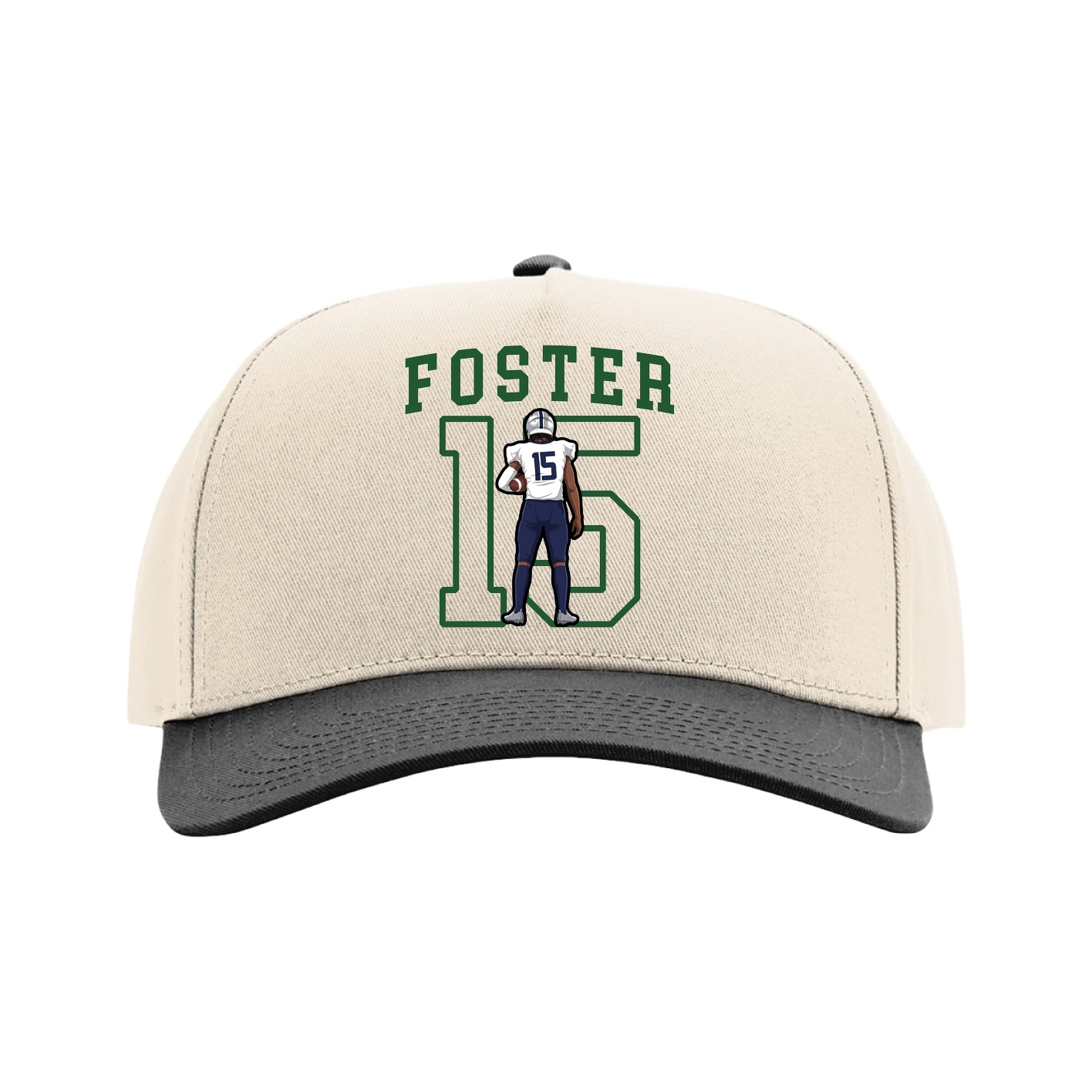 Full Fabric Five-Panel Champ Cap